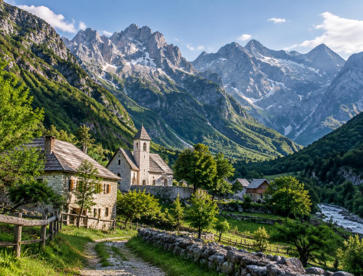 The Albanian Alps